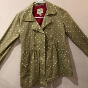 Polkadot raincoat